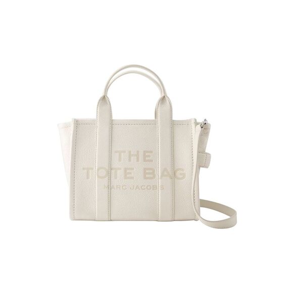 The Mini Tote  - Marc Jacobs - Leather - Silver - Picture 1 of 4